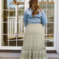 Floral Visons Skirt