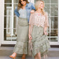 Floral Visons Skirt
