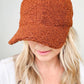 Teddy Fleece Baseball Cap - Multiple colors