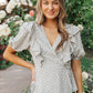 Folksong Floral Top in Periwinkle