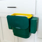 Food Prep Sidekick, mini waste can with side bag storage
