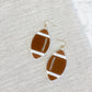 PREORDER: Acrylic Sports Dangle Earrings in Assorted Styles