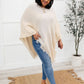Forever Loved Poncho in Grey