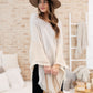 Forever Loved Poncho in Grey