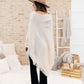 Forever Loved Poncho in Grey