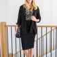 Forever N' Ever Pencil Skirt In Black