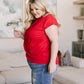 For the Love Twist Front Top