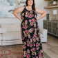 Fortuitous in Floral Maxi Dress