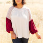 Fortuna Top in Mauve
