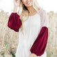 Fortuna Top in Mauve