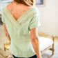 Found Favorite Lace Detail Top