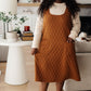 Free Falling Quilted Midi Dress