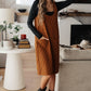 Free Falling Quilted Midi Dress