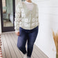 Keeping Secrets Lace Mock Neck Top
