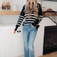 From Here On Out Striped Sweater