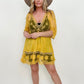 White Birch Half Sleeve Lace Cover up - Multiple Colors
