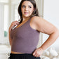 Fundamentals Ribbed Seamless Reversible Tank in Brown