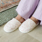 Fuzziest Feet Animal Print Slippers In Pink