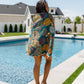 PREORDER: Luxury Beach Towel in Bright Retro Floral