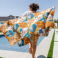 PREORDER: Luxury Beach Towel in Block Floral