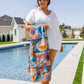 PREORDER: Luxury Beach Towel in Block Floral