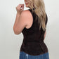 Zenana Ribbed Tank Top w/Exposed Seam - Multiple Colors