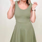 Total Brami 3 in 1 Athleisure Mini Tank Dress with Built-in Bra & Shorts - 6 Colors