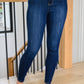 Judy Blue Back Yoke Skinny Jeans with Phone Pocket