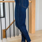 Judy Blue Back Yoke Skinny Jeans with Phone Pocket