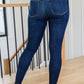 Judy Blue Back Yoke Skinny Jeans with Phone Pocket