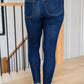Judy Blue Back Yoke Skinny Jeans with Phone Pocket