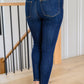 Judy Blue Back Yoke Skinny Jeans with Phone Pocket