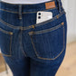 Judy Blue Back Yoke Skinny Jeans with Phone Pocket