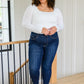 Judy Blue Back Yoke Skinny Jeans with Phone Pocket