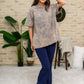 Get Ahead Washed Short Sleeve Top