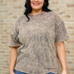 Get Ahead Washed Short Sleeve Top