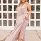 Get Away Maxi Skirt In Mauve