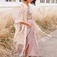 Get Away Maxi Skirt In Mauve