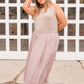Get Away Maxi Skirt In Mauve