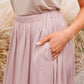Get Away Maxi Skirt In Mauve