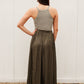Get Away Maxi Skirt in Olive