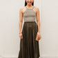 Get Away Maxi Skirt in Olive