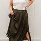 Get Away Maxi Skirt in Olive