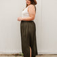 Get Away Maxi Skirt in Olive
