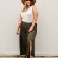 Get Away Maxi Skirt in Olive