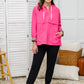 Get Going Leopard Windbreaker in Pink