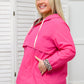 Get Going Leopard Windbreaker in Pink