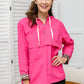 Get Going Leopard Windbreaker in Pink