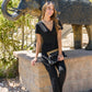 Gia Faux Wrap Jumpsuit
