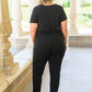 Gia Faux Wrap Jumpsuit